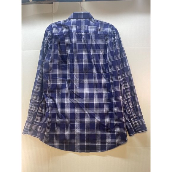 the savile row company men's Large button down shirt non-iron= slim fit - Picture 14 of 16